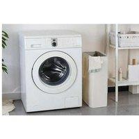 Slimline Freestanding Laundry Basket Hamper - Space-Saving Narrow Design