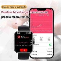 F57L Smartwatch Fitness Tracker - Blood Glucose, Bp & Heart Rate Monitor, Sleep Tracking, Step Counter, Ios/Android Compatible, 15-Day Battery | Wowch