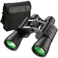 100x180 Zoom Binoculars - Waterproof Pro Long-Range Night Vision with Case