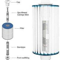 HotSpring Spa Mineral Ion Cartridge Filter - Universal Hot Tub Water Purifier Stick