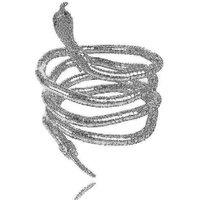 Gold Bendable Snake Bracelet Choker - Adjustable Costume Jewellery for Women, Flexible Fit