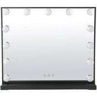 52cm Wide 13 LED Bulb Rectangle Makeup Vanity Mirror