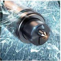 3Pcs Emergency Car Hammer Window Glass Breaker & Seat Belt Cutter Tool - Tungsten Alloy, Compact, Universal Fit