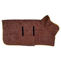 Absorbent Microfibre Dog Bathrobe Towel - Quick-Dry, Multi-Size, Cosy Comfort