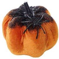 Halloween Spider Pumpkin Nordic Table Ornament - Minimalist Resin Decor, 10x9cm, Modern Halloween Accent
