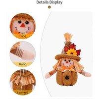 Handcrafted Fabric Mini Pumpkin Pendant - Autumn Harvest Home Decor