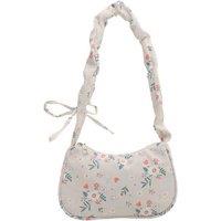 Unisex Grey Fashionable Solid Colour Shoulder Crossbody Bag - Lightweight, Versatile, Everyday Satchel