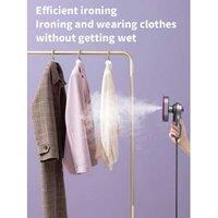 Mini Dual-Use Steam Iron & Garment Steamer - Streak-Free, Fast-Acting, Multi-Surface Fabric Refresher (310g, 2 Colours)