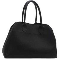 Red Minimalist Canvas Tote Bag - Large Capacity, Lightweight, Multi-Way Women's Handbag