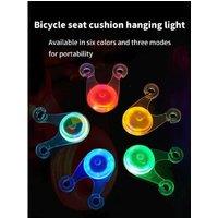 LED Bicycle Saddle Tail Light - 6-Colour Safety, Lightweight, Easy Fit