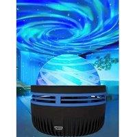 Starry Crystal LED Table Lamp - Rotating Projection Night Light, Energy Efficient, Compact