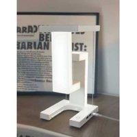 Modern Minimalist Floating LED Table Lamp - Dimmable, Portable & Stylish Night Light