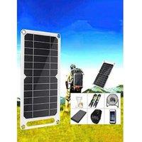 6W Flexible Solar Panel Outdoor Charger - Waterproof, USB, Easy Install