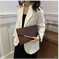 Unisex Khaki Fashionable Crossbody Purse - Lightweight Everyday Small Square Bag