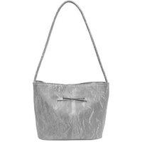 Unisex Pink Minimalist Underarm Tote Bag - Lightweight Shoulder Purse with Adjustable Strap, Multi-Pocket, 26cm