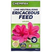 Chempak Ericaceous Fertiliser 750g - Soluble Feed for Acid-Loving Plants