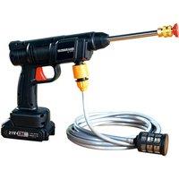 Hydrojet Cordless High-Pressure Cleaner with 6-in-1 Spray Nozzle