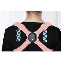 Smart Posture Corrector Back Support - Ergonomic, Vibration Reminder, Universal Fit