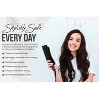 Silicone Heat Protection Mat for Hair Straighteners - Anti-Slip, Travel-Friendly, Universal Fit