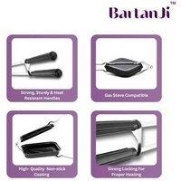 BartanJi Non-Stick Gas Sandwich Toaster - Compact, Easy-Clean Kitchen Appliance