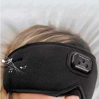 Bluetooth Wireless Noise Cancelling Sleep Headphones & Eye Mask - 15-Hour Battery, 3D Blackout, White Noise, Bluetooth 5.2