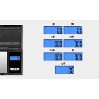 High Precision Digital Pocket Scale - 500 x 0.01g - Portable Supplement & Protein Powder Weighing Tool