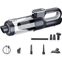 2-in-1 Cordless Car Vacuum Cleaner & Air Duster with LED Light - Powerful Handheld, Rechargeable, Multi-Tool Kit