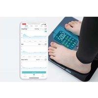 Smart Digital Bathroom Body Fat Scale - Fitness Tracker & Heart Rate Monitor