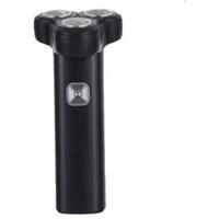 Men's Electric Three-Blade Shaver - Waterproof, Cordless Beard Trimmer