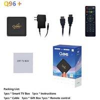Q96+ 4K Ultra HD 5G Smart TV Box 8GB+128GB - Home Cinema Streaming Hub (UK Edition)