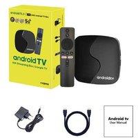 Android A2 4K Ultra HD Smart TV Box - 8GB RAM, 128GB Storage, Voice Control
