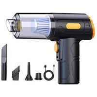 Cordless Car Vacuum Cleaner M2050-A - High-Power, Wet/Dry, Lightweight, 2500PA Suction