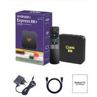 Android TV 4K Ultra HD Smart Box - Android 13, UHD Decoding, Dual-Band Wi-Fi, 2+8GB