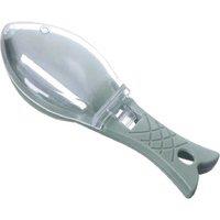 Fish Scaler Kitchen Tool with Splash-Proof Lid - Compact, Easy-Clean, Pink