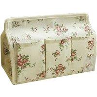 Eco-Friendly Cotton & Linen Storage Tissue Box - Large Capacity, Multi-Use (25x14x10cm)