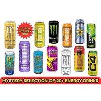 50% Off Mystery Energy Drinks Box w/ 20 Big-Brand Flavours - Bargain Buddy