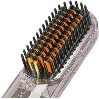 Portable Cordless Hair Straightener Brush - Anti-Frizz, Ceramic Coated, For All Hair Types