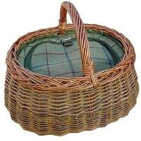 PRICE DROP! Luxury Wicker Picnic Basket with Integrated Cooler - Outdoor Dining & Entertaining