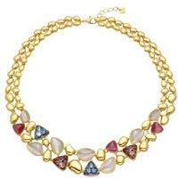 Luxenter Naxmo 18k Gold Finish Pendant Necklace - Elegant Statement Jewellery
