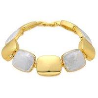 18k Gold Plated Luxenter Lingo Bracelet - Modern Adjustable Bangle, Gift-Ready, Hypoallergenic