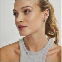 Luxenter Moham Rhodium-Plated Zirconium Statement Necklace - Elegant Gift Jewellery