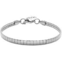 Luxenter Tylon Silver-Plated Nylon Bracelet for Women - Adjustable, Durable, Statement Bangle