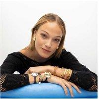 Luxenter Finy Chouchou 18k Gold Hair Accessory - For All Hair Types, Anti-Snag, Lightweight