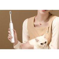6-Mode Electric Toothbrush Set for Couples with Smart Timer, Sonic Cleaning & 16 Replacement Heads
