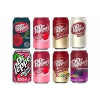 Dr. Pepper 12 Drinks Hamper - Vanilla, Cream Soda, Strawberry & More - 24 Pack Upgrade!