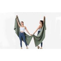 Magnetic Microfibre Absorbent Bath Towel 76x190cm - Quick-Dry, Portable, Modern Bathroom Essential