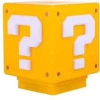 Super Mario Question Block LED Table Lamp - Touch-Activated Night Light