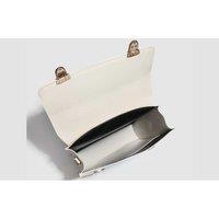 Black PU Leather Crossbody Purse - Adjustable Strap, Multiple Compartments, Lightweight Minimalist Bag