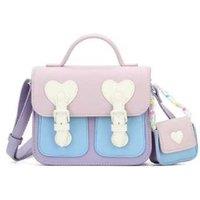 Unisex Cute Contrast Cream Cambridge Crossbody Handbag - Small Square Satchel, Adjustable Strap, Versatile Everyday Purse