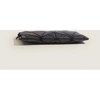 Unisex Slim Microfibre Phone Clutch Purse - Lightweight, Compact & Classic Black